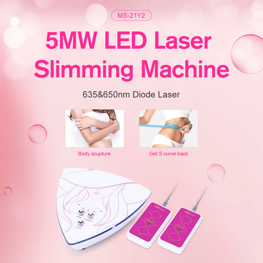 2 big LED laser to lose weight, no harm to the laser, easy to lose weight.