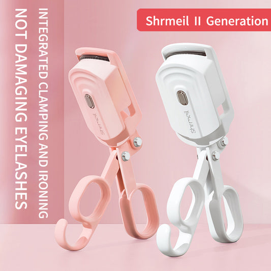 USB Rechargeable Electric Heated Lashes Heated Eyelash Curler 2 Heating Modes