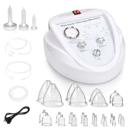 Vacuum Therapy Machine with 24 Cups and 3 Pumps