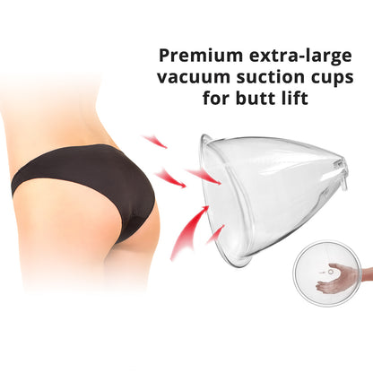 180ML Vacuum Suction Hip Lifting Body Massage Vacuum Cupping Cups