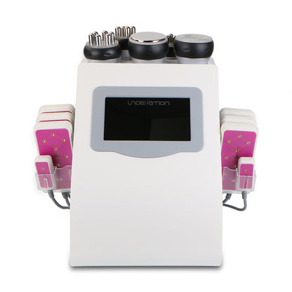 6 In 1 Ultrasonic Cavitation RF Vacuum Lipo Laser Weight Loss Body Slim Machine