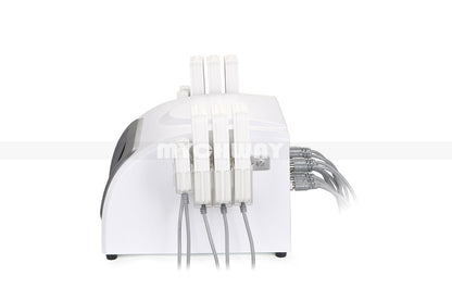 5mw  Lipo Laser Microcurrent Body Shaping Fat Burning Machine 10 Pads