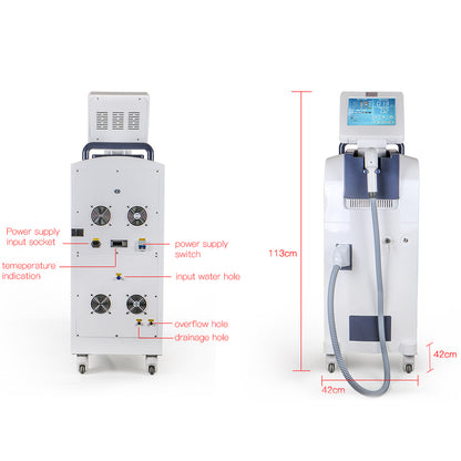 Diode Laser Freezing Painless Hair Removal Skin Rejuvenation