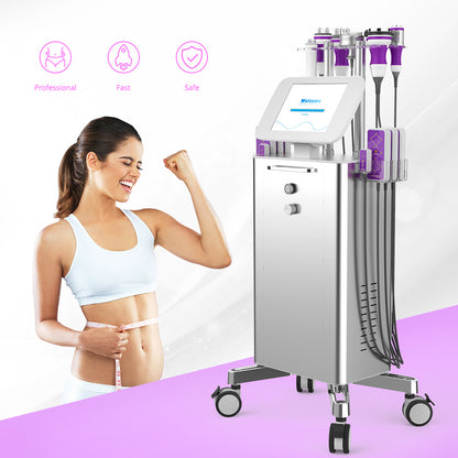 Professional Unoisetion Cavitation 40K RF Vacuum Cold And Hot Lipo Slimming Machine