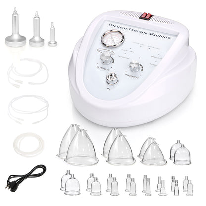 Vacuum Therapy Machine with 24 Cups and 3 Pumps