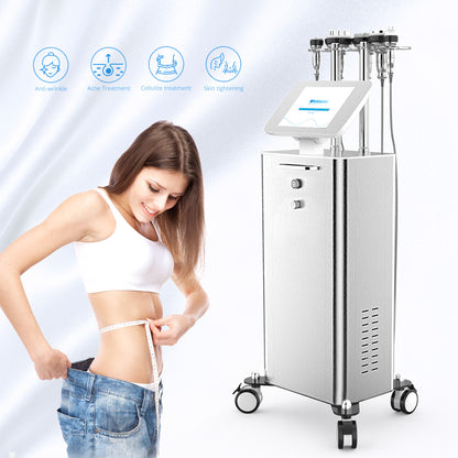 New Stand 5in1 Unoisetion Cavitation 2.0 3D Smart Vacuum RF Body Slimming Machine