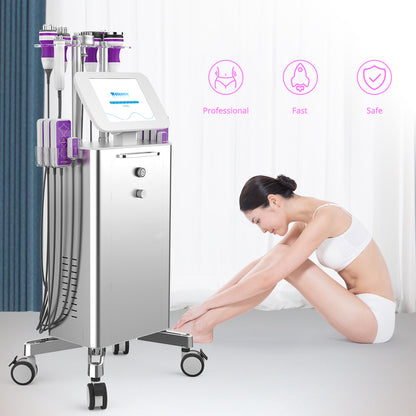 Professional Unoisetion Cavitation 40K RF Vacuum Cold And Hot Lipo Slimming Machine