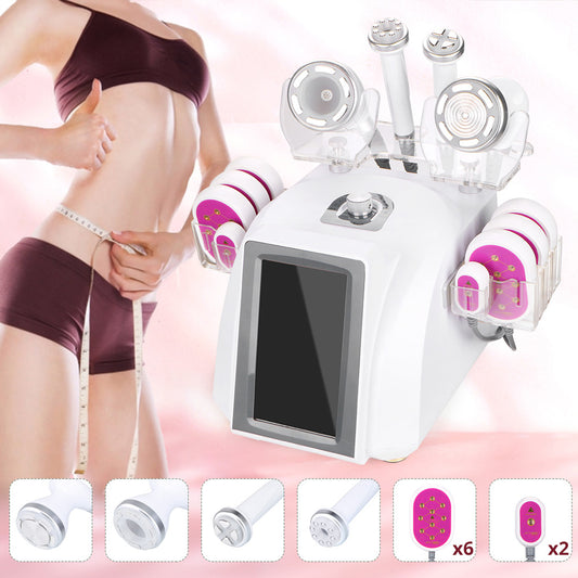 5 IN 1 Cavitation 2.0 Electroporation Laser RF Vacuum Face Body Beauty Machine