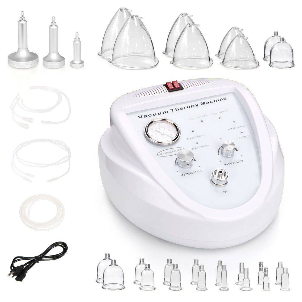 Vacuum Therapy Machine with 24 Cups and 3 Pumps