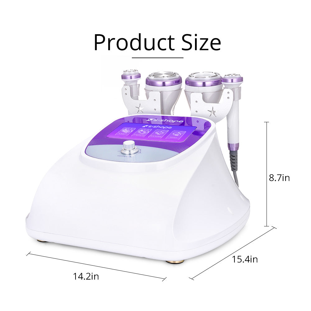 Ultrasonic Cavitation 2.5 Vacuum RF Fat Reduction 30K Skin Tightening Machine