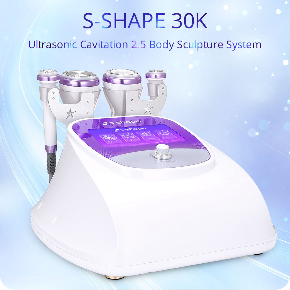 Ultrasonic Cavitation 2.5 Vacuum RF Fat Reduction 30K Skin Tightening Machine