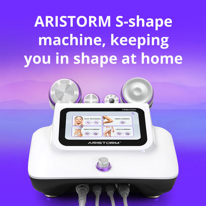 Aristorm S Shape Ultrasound 30K Cavitation 2.5 RF Face Lift Machine Home Use