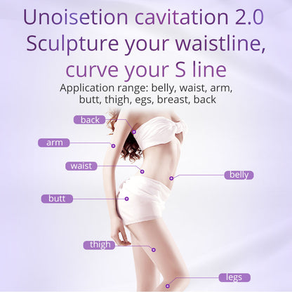 9in1 Ultrasonic Cavitation RF Vacuum Face Tightening Slimming Machine